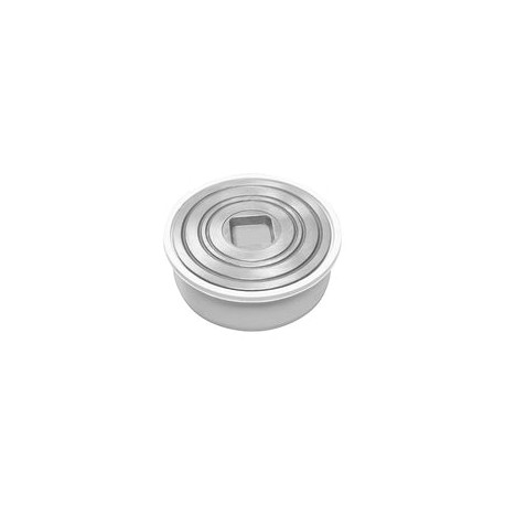 TAPON REGISTRO/TAPA ALUMINIO 4 PVC ANGE