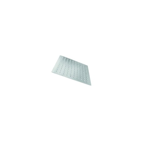 REGADERA ACERO INOX 201 20CM CUADRADA 10882