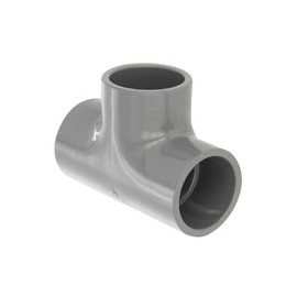 TEE PVC C80 CEM