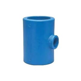 TEE REDUCCION POLIPROPILENO FUSION K35 AZUL