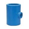 TEE REDUCCION POLIPROPILENO FUSION K35 AZUL