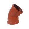 CODO PVC ALCANTARILLADOARILLADO 2 CAMPANAS 4 X45