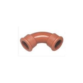 CURVA POLIPROPILENO RH/RH ROJO