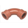 CURVA POLIPROPILENO RH/RH ROJO
