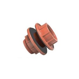 ADAPTADOR TANQUE POLIPROPILENO RM RH ROJO