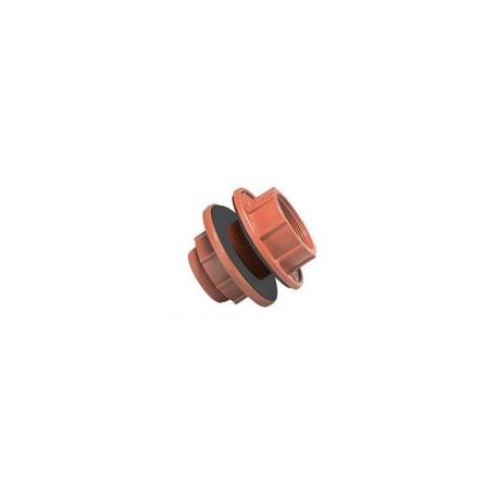 ADAPTADOR TANQUE POLIPROPILENO RM RH ROJO