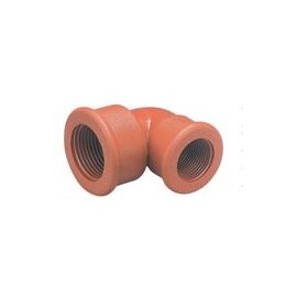 CODO POLIPROPILENO RH ROJO