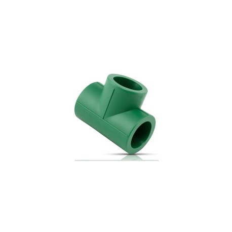 TEE POLIPROPILENO FUSION VERDE