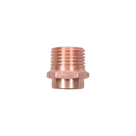 ADAPTADOR T MACHO COBRE COBRECEL