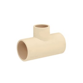 TEE REDUCCION CPVC CREMA