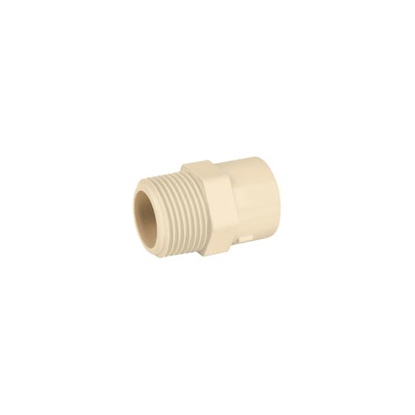 ADAPTADOR T MACHO CPVC CREMA