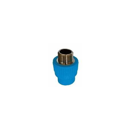 ADAPTADOR T RM POLIPROPILENO FUS IN/MET AZUL K11