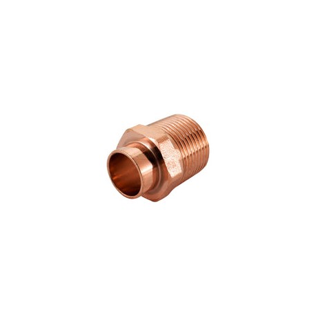 ADAPTADOR T MACHO REDUCCION COBRE
