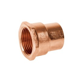 ADAPTADOR T HEMBRA COBRE