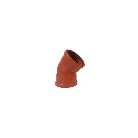 CODO PVC ALCANTARILLADOARILLADO 2 CAMPANAS 4 X45