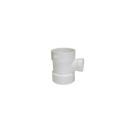 TEE SANITARIO REDUCCION PVC DWV PVC401