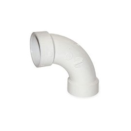 CODO PVC DWV 2 CAMPANAS PVC300